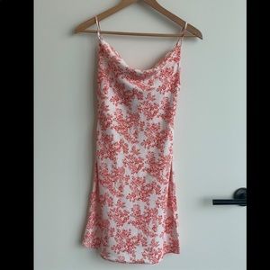 Satin slip dress